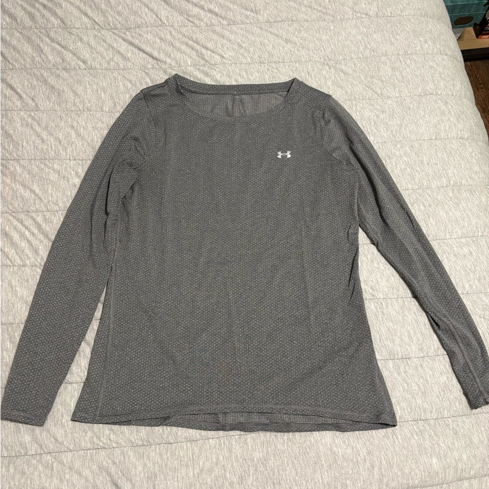 Under Armour Women's Charcoal Long Sleeve Tee
